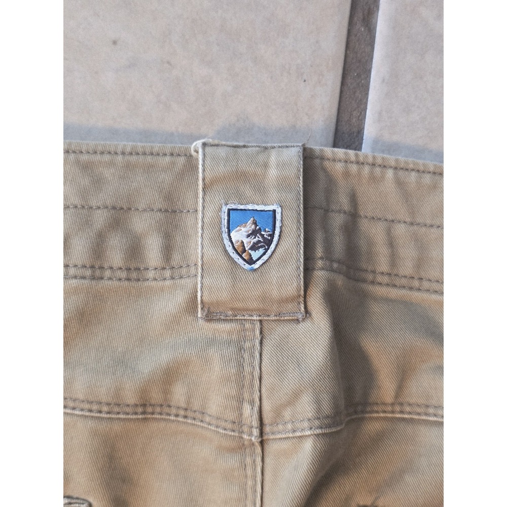 KUHL Ryder Pants Mens 38x32 Vintage Patina Dye Khaki Rugged Outdoor Workwear - Picture 13 of 14